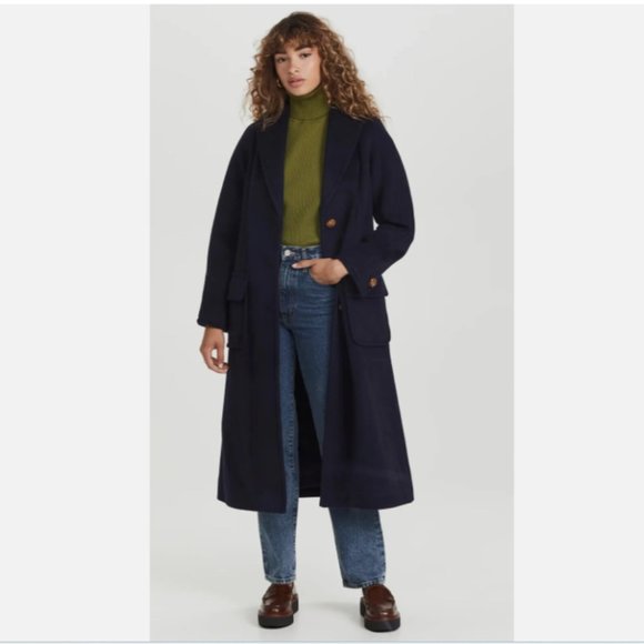 Tory Burch Double Face Wool overcoat - Picture 1 of 16